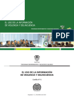 Cartilla 6 Uso Informacion de Violencia y Delincuencia