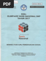 Download SOAL OSN IPS SMP Tingkat Kabupaten 2017 by Roberto Bernad JohanSyah SN350930509 doc pdf