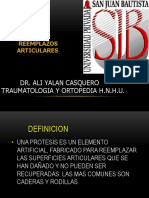 Usjb Protesis y Artrodesis