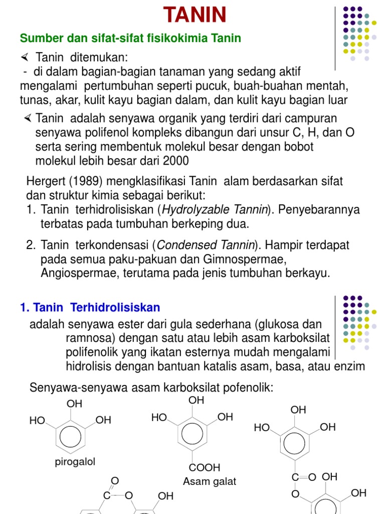 Tanin, Hormon Muda Serangga | PDF