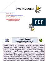 Biaya Produksi