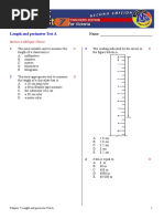 Chap07-Test-A Lengh & Perimeter