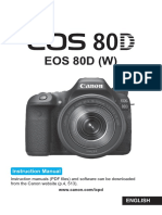 Canon EOS 80D PDF