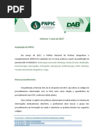Ampliação da PNPIC