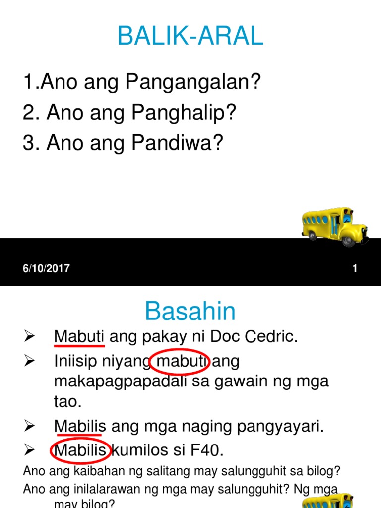 Jan 11 Pang Uri O Pang Abay Pdf