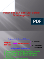 Kuliah 6 Peran Pangan Dan Gizi Dalam Pembangunan1