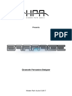 Barrage Manual