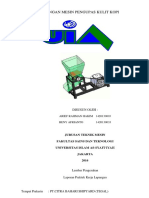 Laporan Praktek Kerja