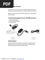 TMC Receiver RTA-3000 - Quick Guide