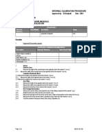 Calibration Procedure for Automatic Compactor