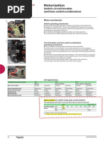 Motorization: Switch, Circuit Breaker and Fuse-Switch Combination