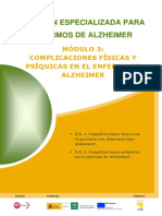Módulo 3. Complicaciones Físicas y Psíquicas en El Enfermo de Alzheimer PDF
