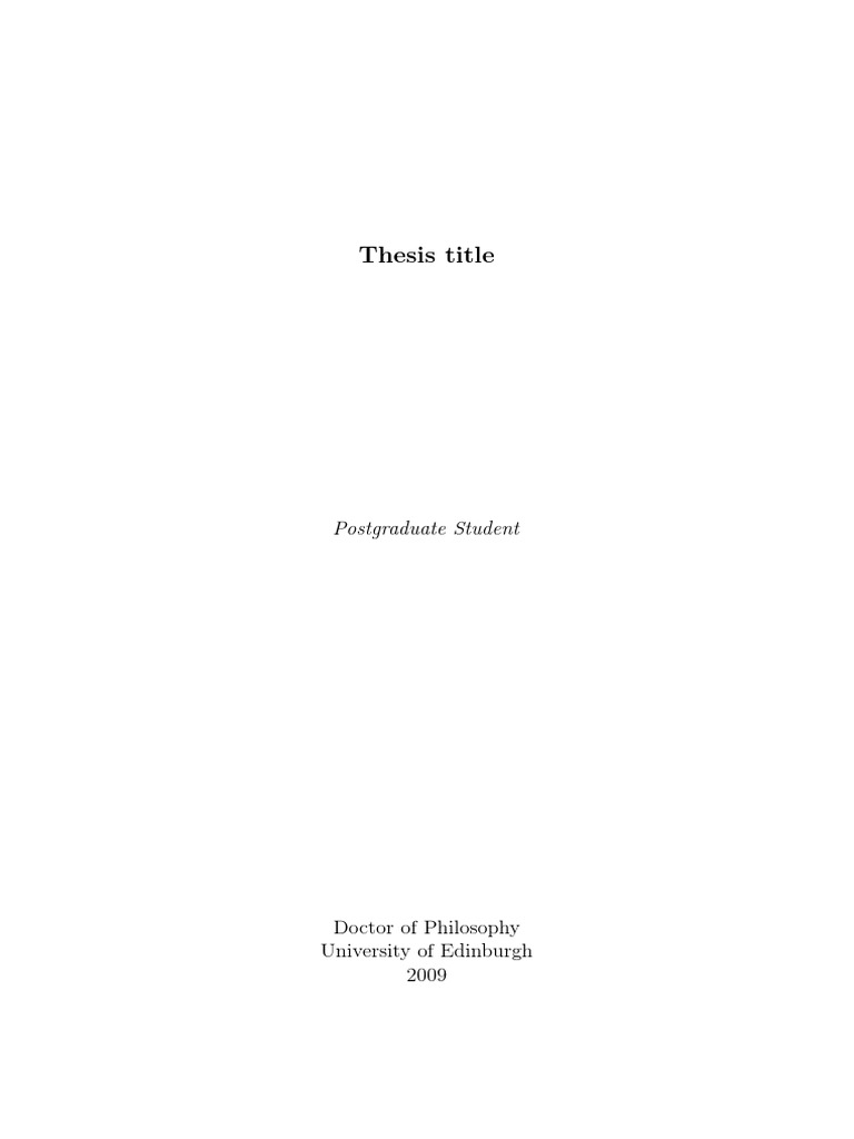 university of edinburgh phd thesis word limit