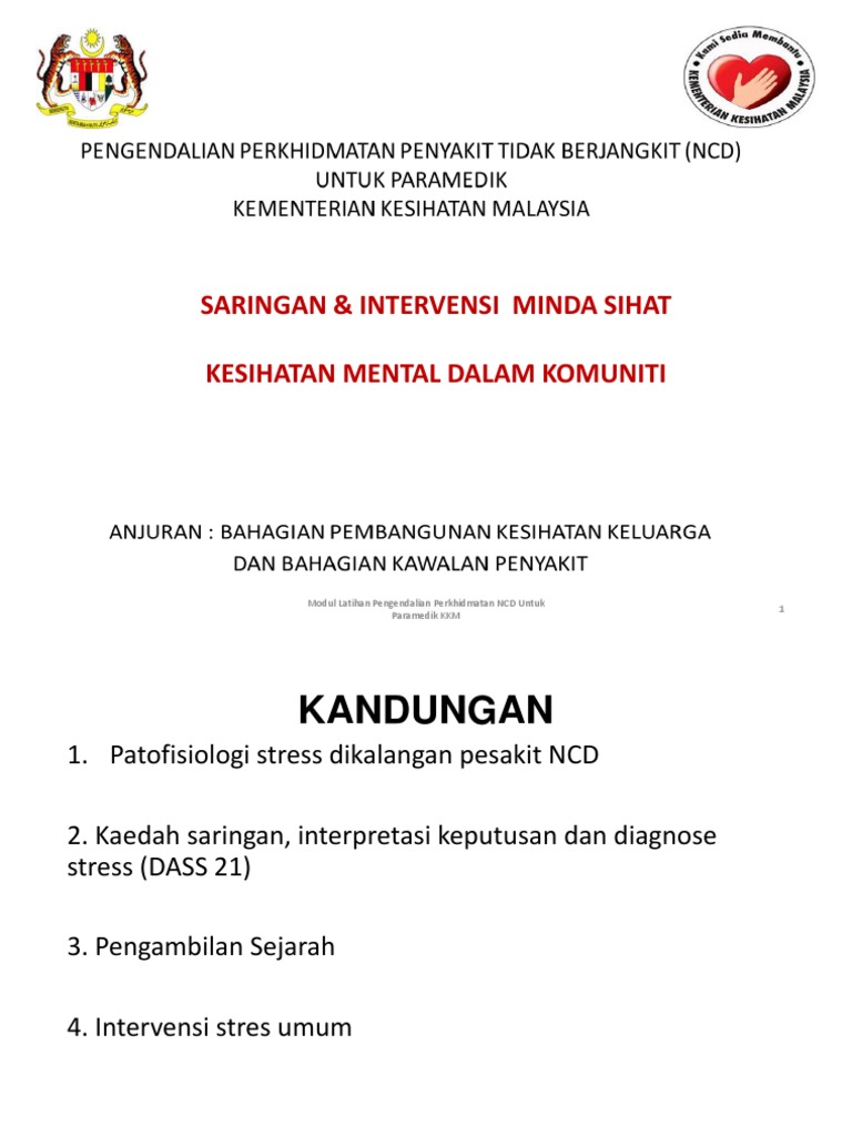 Intervensi Minda Sihat Pdf