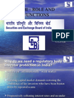 SEBI Role and Functions