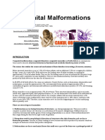 Congenital Malformations