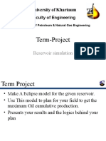 Term-Project: Reservoir Simulation