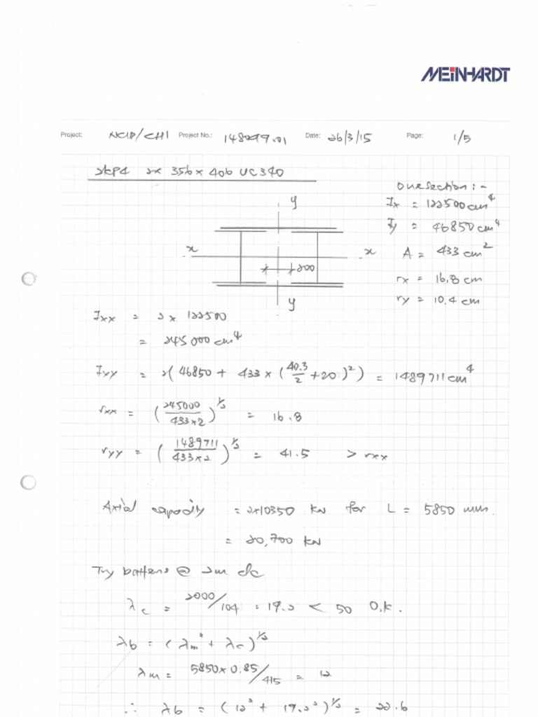 Battened Strut Design 200315 | PDF
