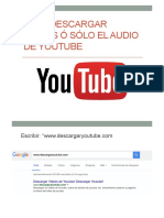 Cómo Descargar Vídeos