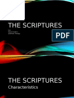 The Bible's Attributes