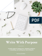 Write With Purpose (Fillable)