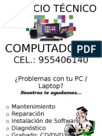 Servicio Técnico - Computadoras