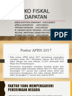 Risiko Fiskal Pendapatan