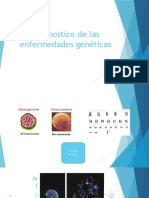 Diagnostico de Las Enfermedades Genéticas