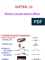 14 Electric Current and Its Effects