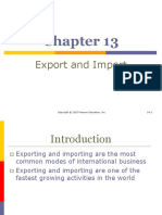 Export and Import