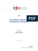 Geoestadistica Aplicada A La Evaluacion de Yacimientos