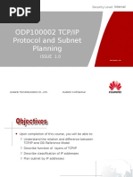 TCP-IP Protocol and Subnet Planning