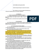 Lei que altera o Plano Diretor e dá outras providências urbanísticas em Alegrete-RS