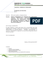 Documentos Consorcio Tayagasha