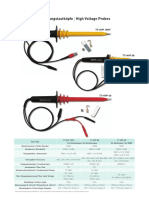 Hochspannungstastköpfe High Voltage Probes: TT-HVP 15Hf