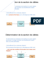 1 - Determination de La Section de Cables