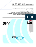 ETSI TR 125 912: Technical Report