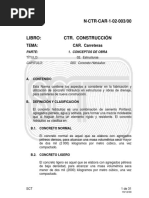 N CTR Car 1 02 003 04 | PDF | Hormigón | Cemento