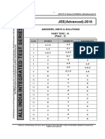 Aiits 1416 Pt IV Jeem Jeea Advanced Paper 2 Solutions Solutions