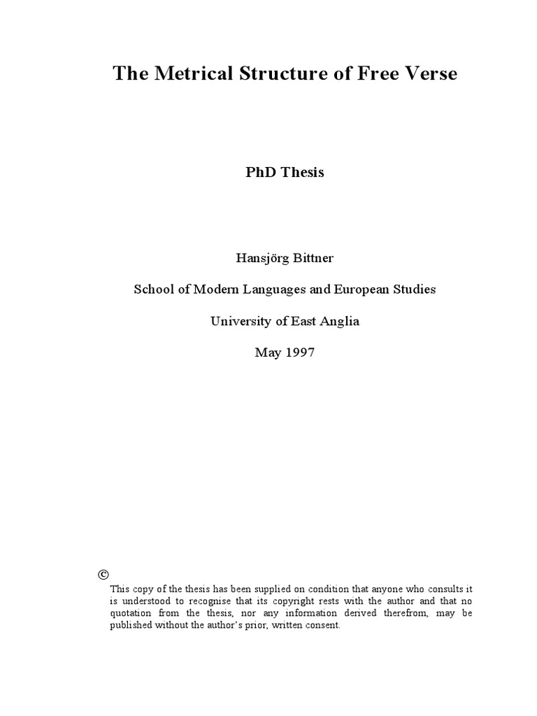 Phd thesis poetry picture
