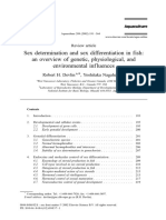 Sex Determination and Sex Differentiation in Fish: An Overview of Genetic, Physiological, and Environmental Inf Luences