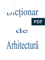 Dictionar Arhitectura PDF