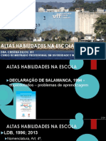 Altas Habilidades Na Escola