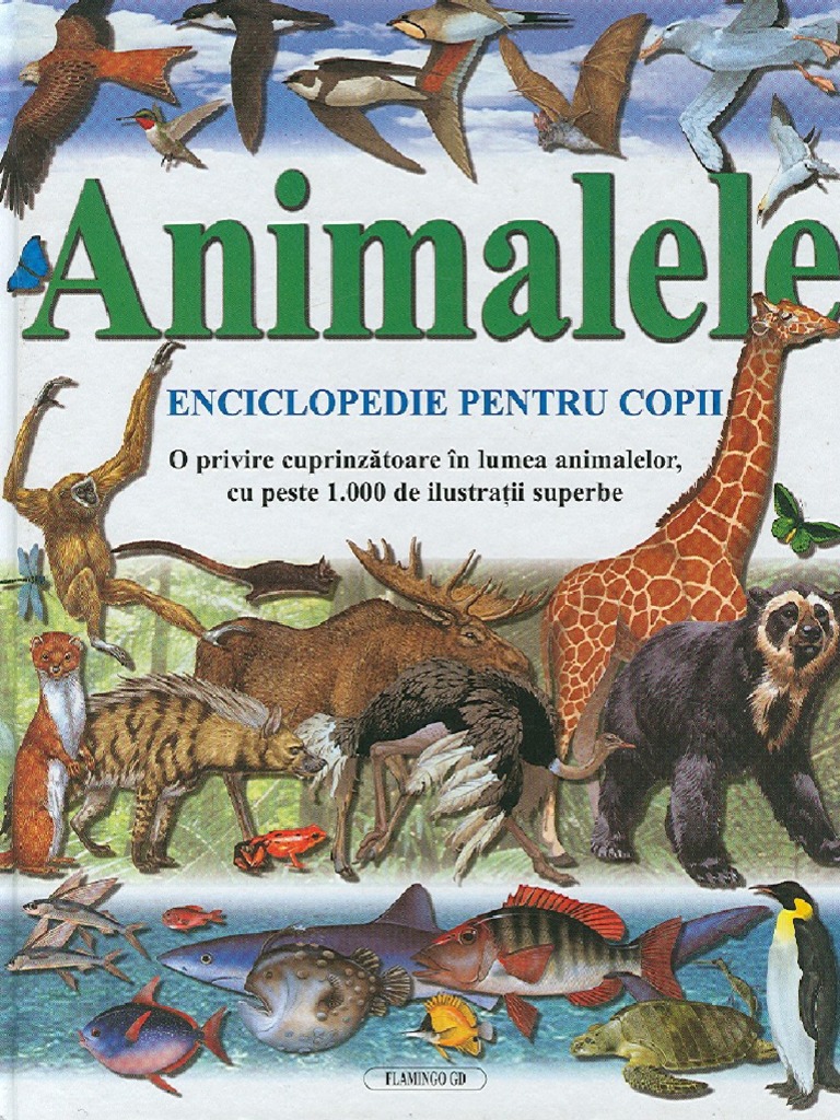 Animalele Enciclopedie Pentru Copii | PDF