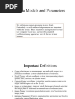 Camera Parameters Intrinsic - Extrinsic PDF