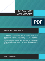 LA FACTURA CONFORMADA.pptx