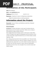 Project Proposal