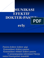 Komunikasi Efektif Dr Pasien 2010