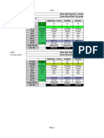 Central / West North South Weight Freight FS% CAF FOV AWB Other Total ST% Grand Total Per. KG