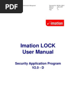 ImationLOCKv20 D Manual